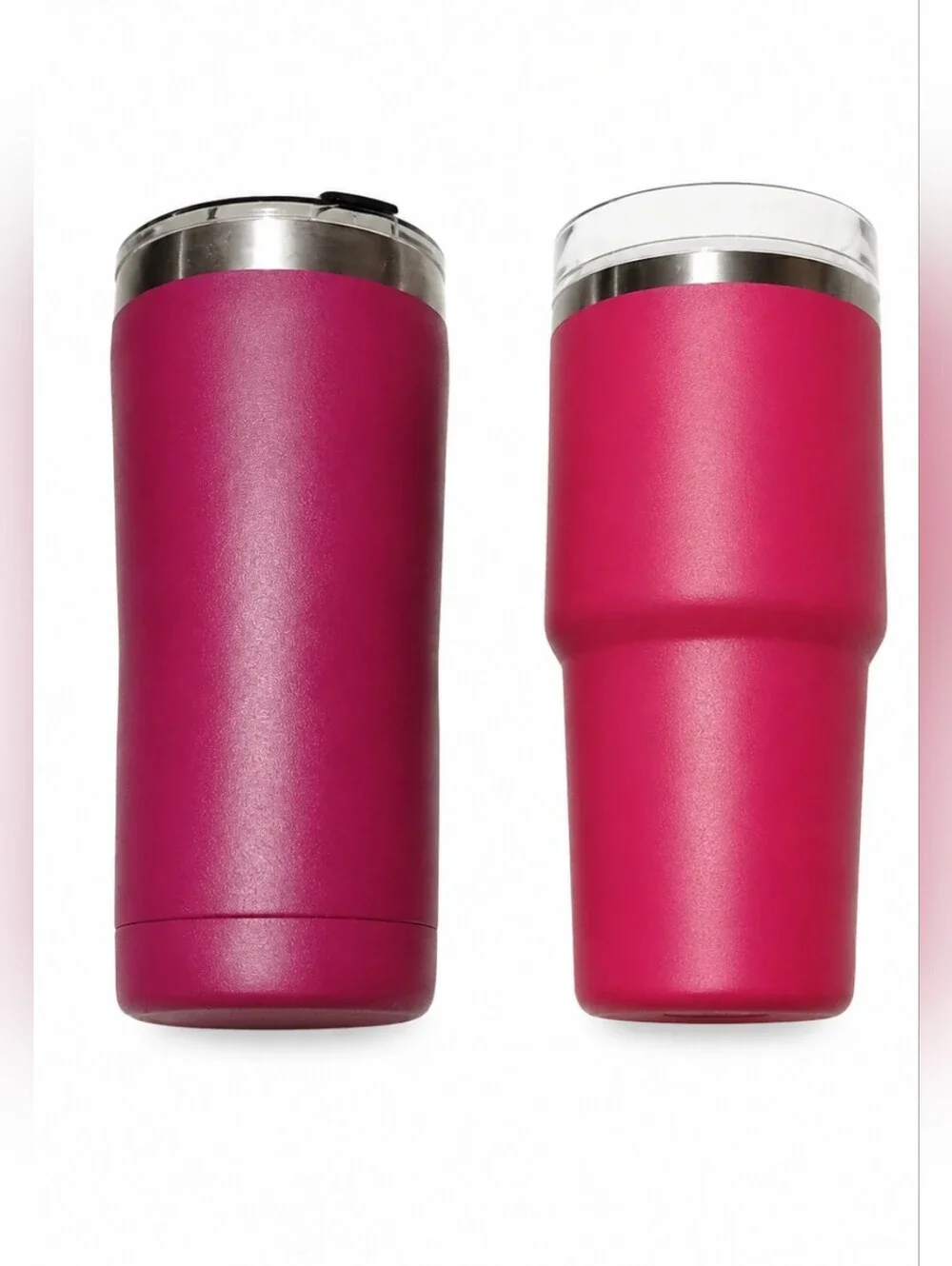 Stanley Pink The Quencher H20 Flow State 20oz And Ozark Trail 22oz Tumbler Set - Picture 2 of 7